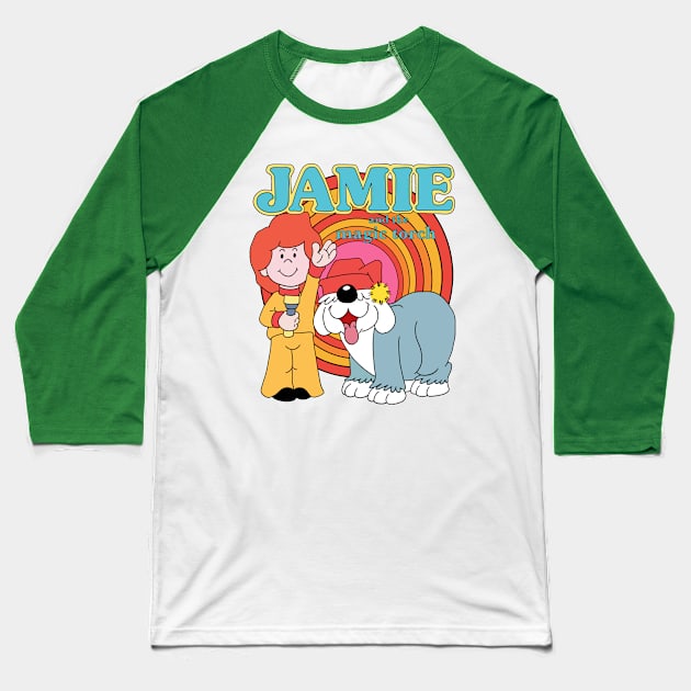 Jamie and the magic torch Baseball T-Shirt by Princifer